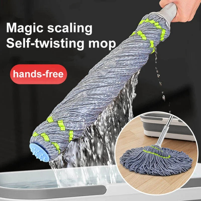 Magic Hand Free Self Twisting Mop