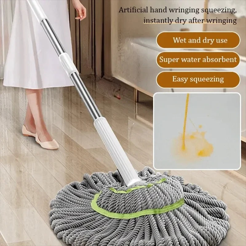 Magic Hand Free Self Twisting Mop