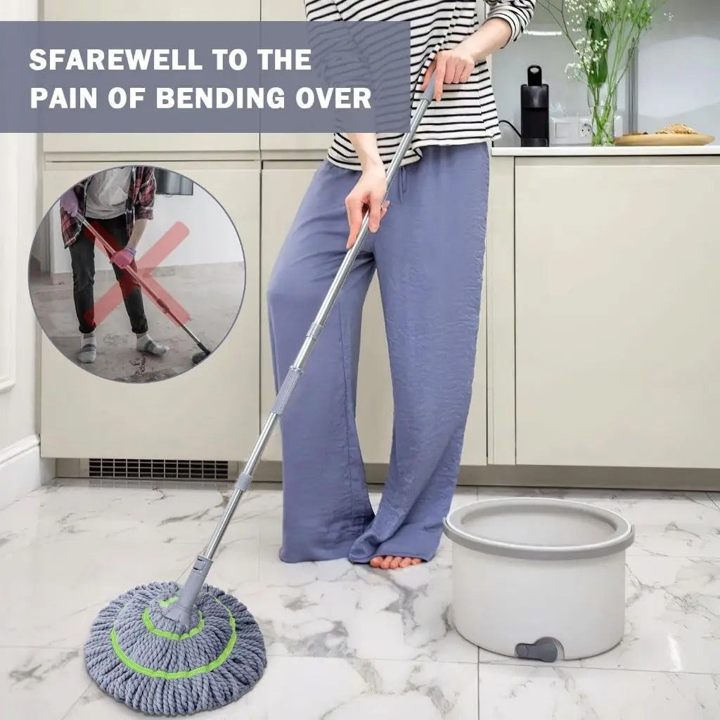 Magic Hand Free Self Twisting Mop